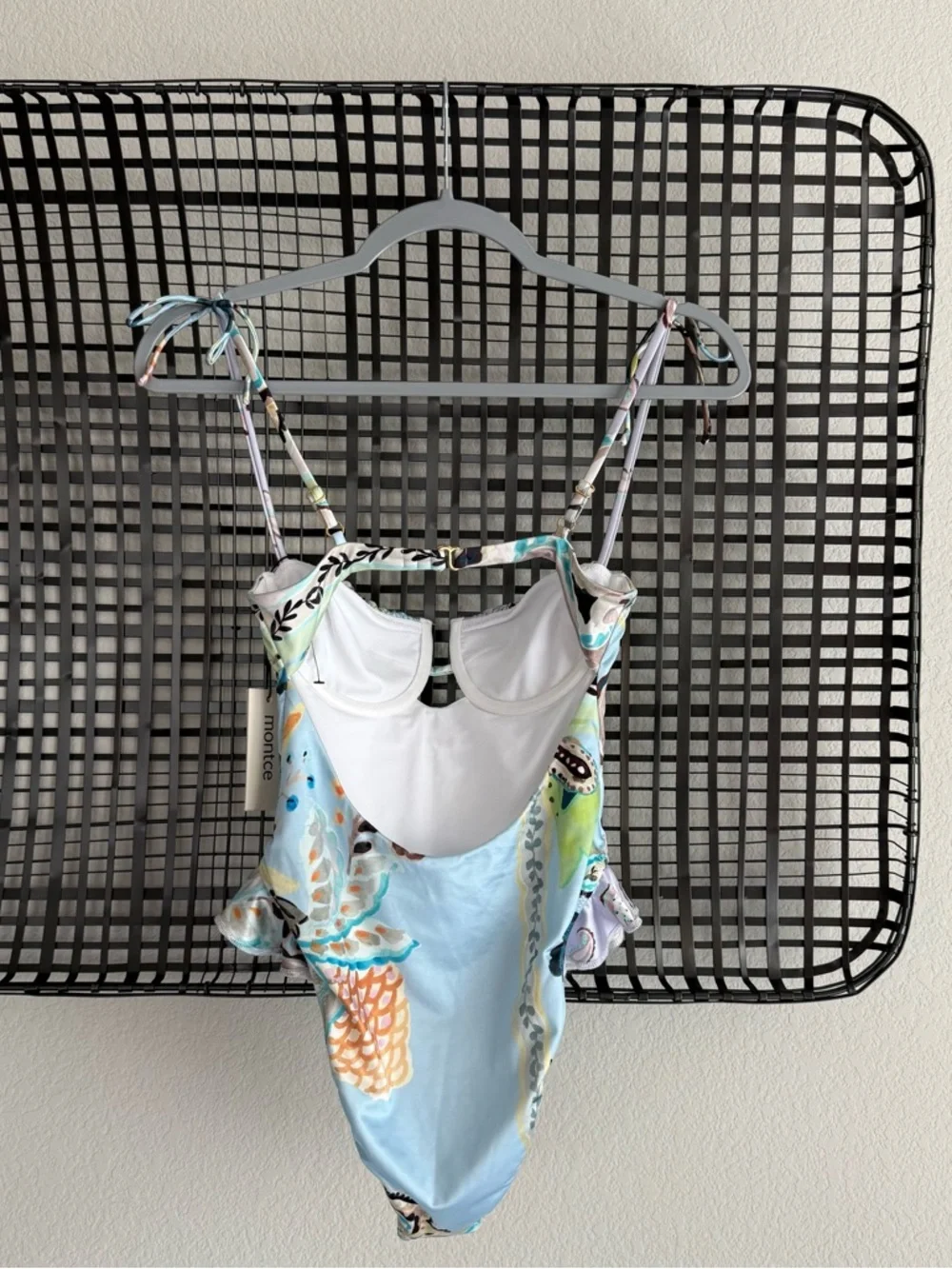 Montce St. Barths floral petal ruffle one piece swim - Picture 8 of 8